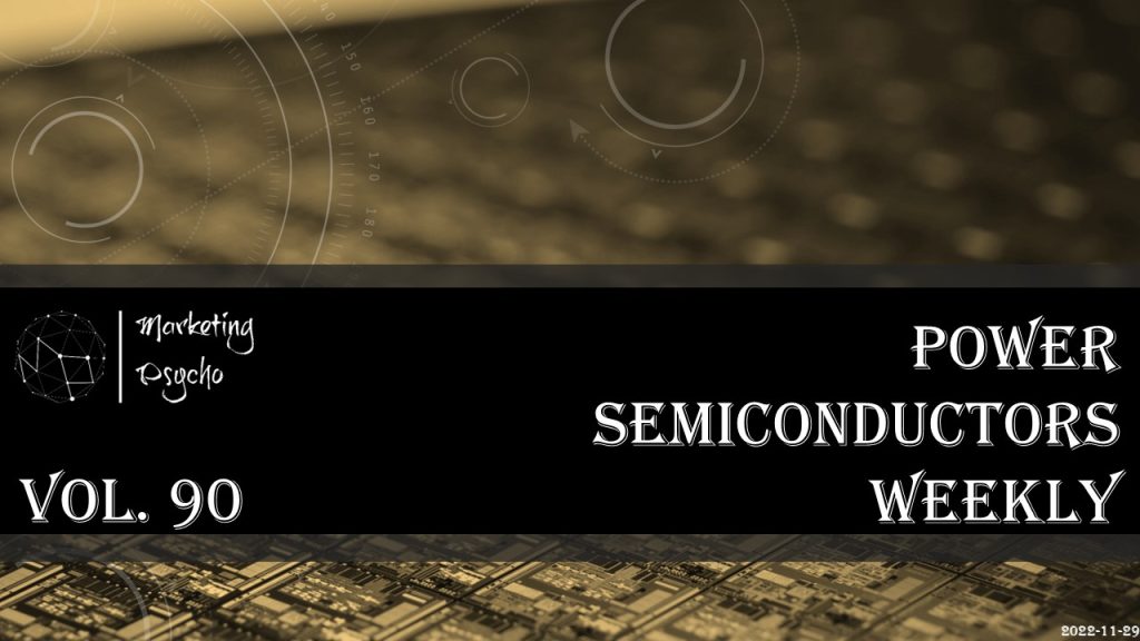 Power semiconductors weekly Vol 90